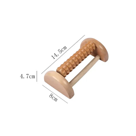 Wooden Foot Roller Foot Massager for Plantar Fasciitis Relief Foot Massager for Neuropathy & Boosts Circulation Health Care Tool