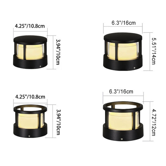 Cylinder Outdoor LED Spotlight