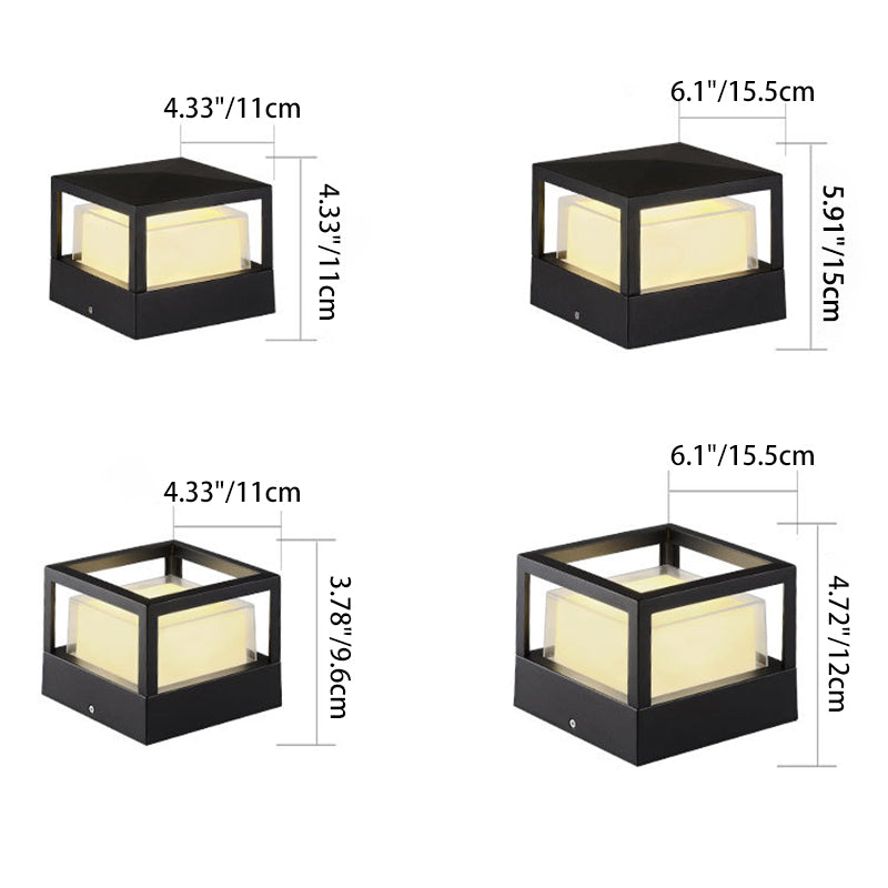 Cylinder Outdoor LED Spotlight