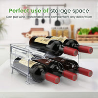 Stackable Water Bottle Cabinet Organiser
