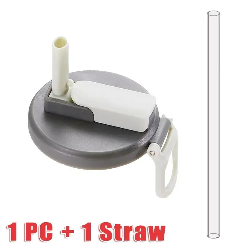 Travel Soda Can Lids Silicone Straws Can Covers for Canned Beverages Beer Juice Bpa-Free Covers Can Reusable Jar Cap Accessory