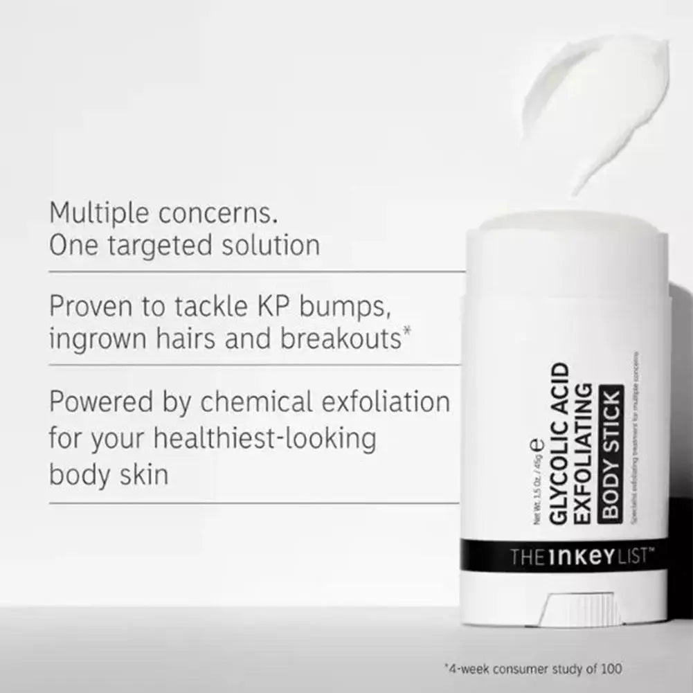 Long-Lasting Moisturizing Exfoliating Body Stick Gentle Non-Damagingeffectively Improves Dullness for a Variety of Skin Types