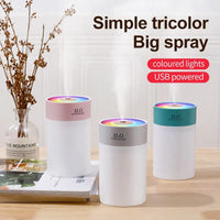 USB Mini Humidifier with Night Light