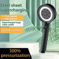 High-Pressure 5-Mode Shower Head