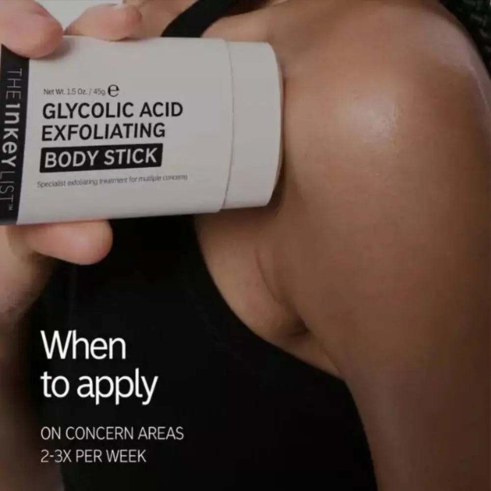 Long-Lasting Moisturizing Exfoliating Body Stick Gentle Non-Damagingeffectively Improves Dullness for a Variety of Skin Types