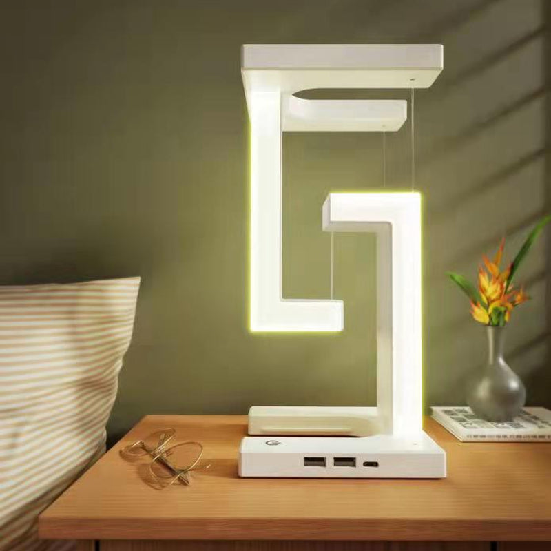 Wireless Charging Levitation Desk Lamp