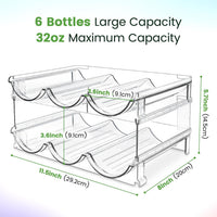 Stackable Water Bottle Cabinet Organiser