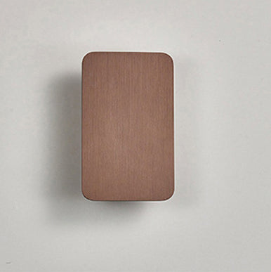 Modern Minimalist Aluminum LED Wall Sconce – Compact Square Lamp for Hallways