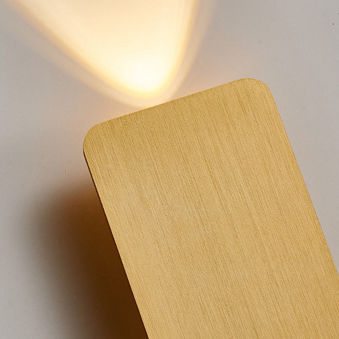 Modern Minimalist Aluminum LED Wall Sconce – Compact Square Lamp for Hallways