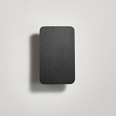 Sleek Modern Aluminum Small Square LED Wall Sconce – Minimalist Hallway Lighting