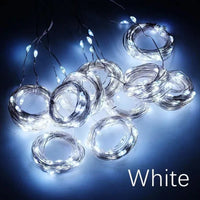 USB LED Fairy Light Curtain — 8 Modes