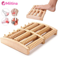 Wooden Foot Massage Roller