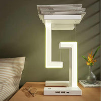 Wireless Charging Levitation Desk Lamp